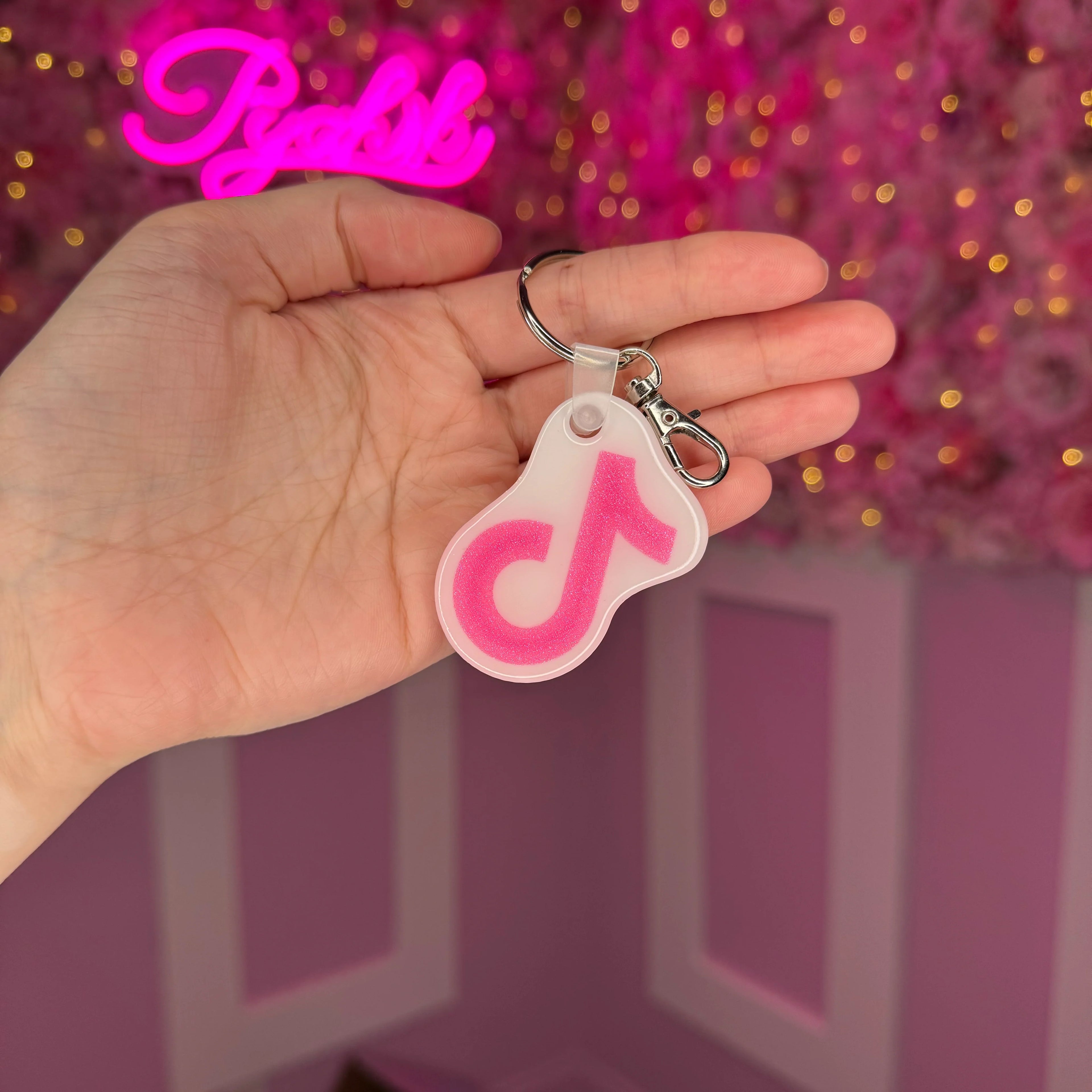 Tiktok nfc porte-clé