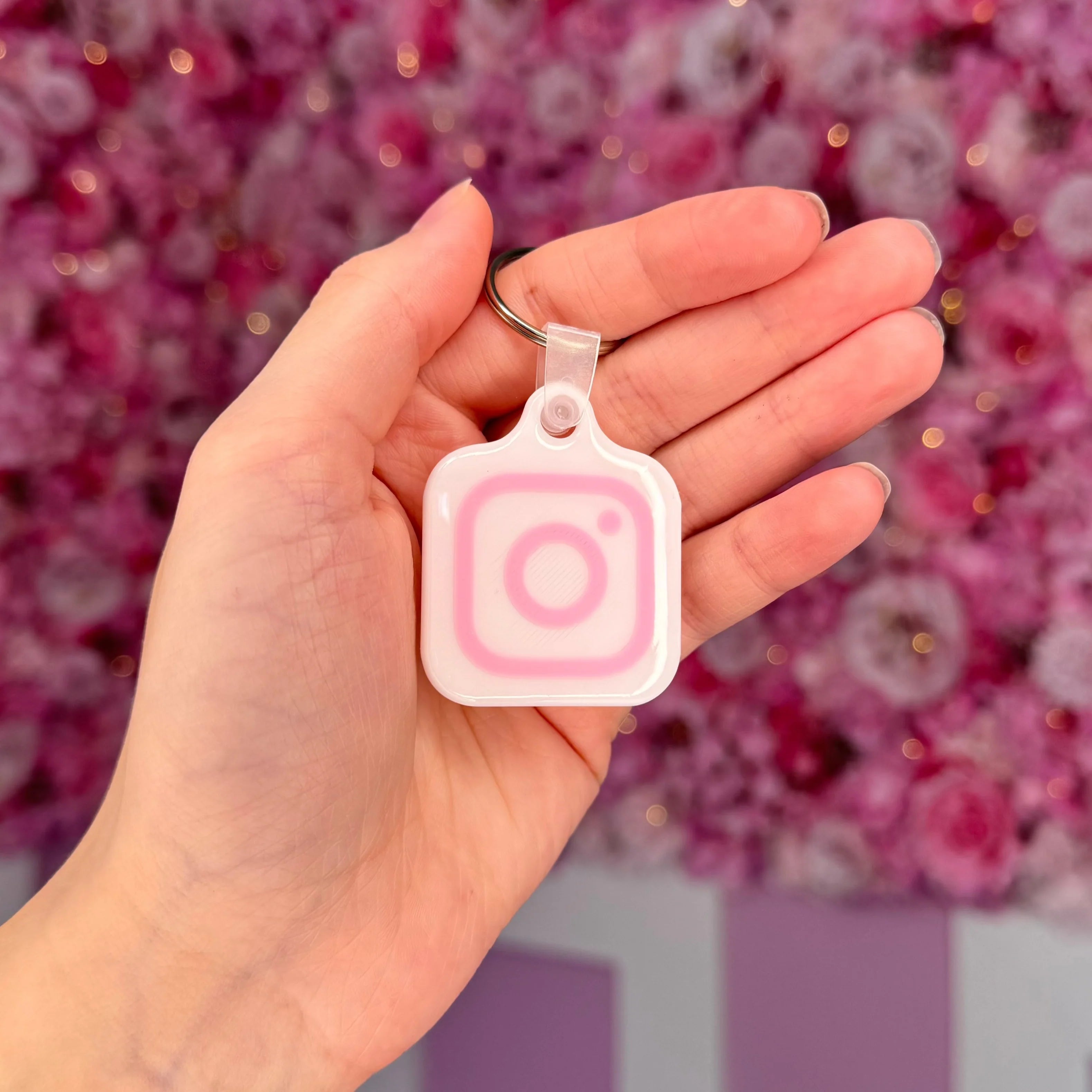 Porte-clés Instagram intelligent