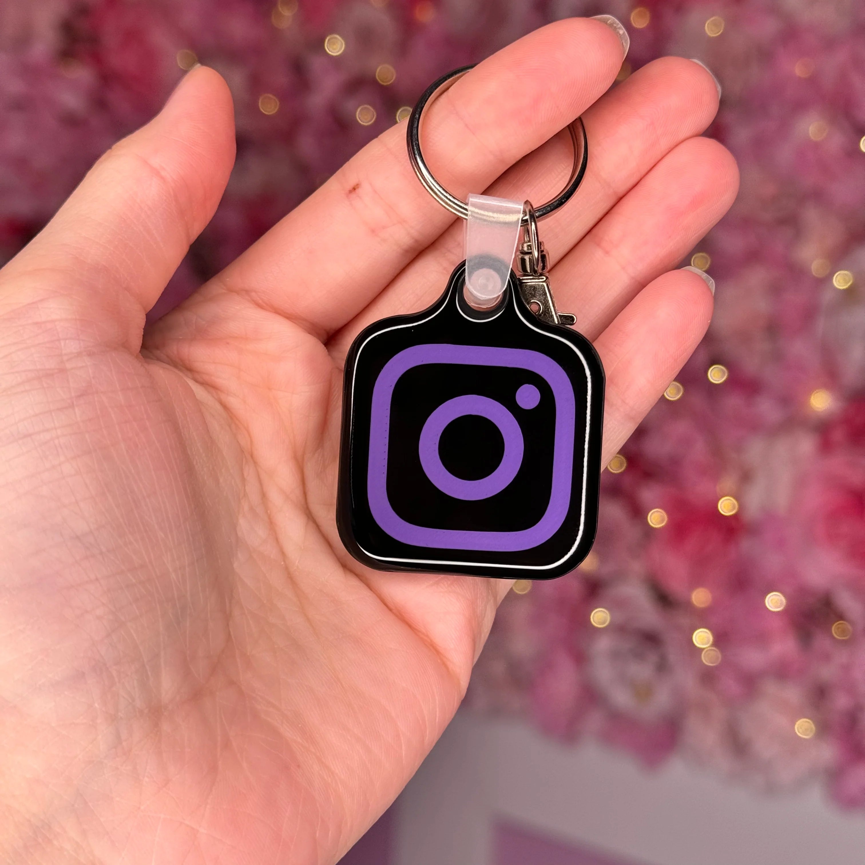 Porte-clés Instagram intelligent