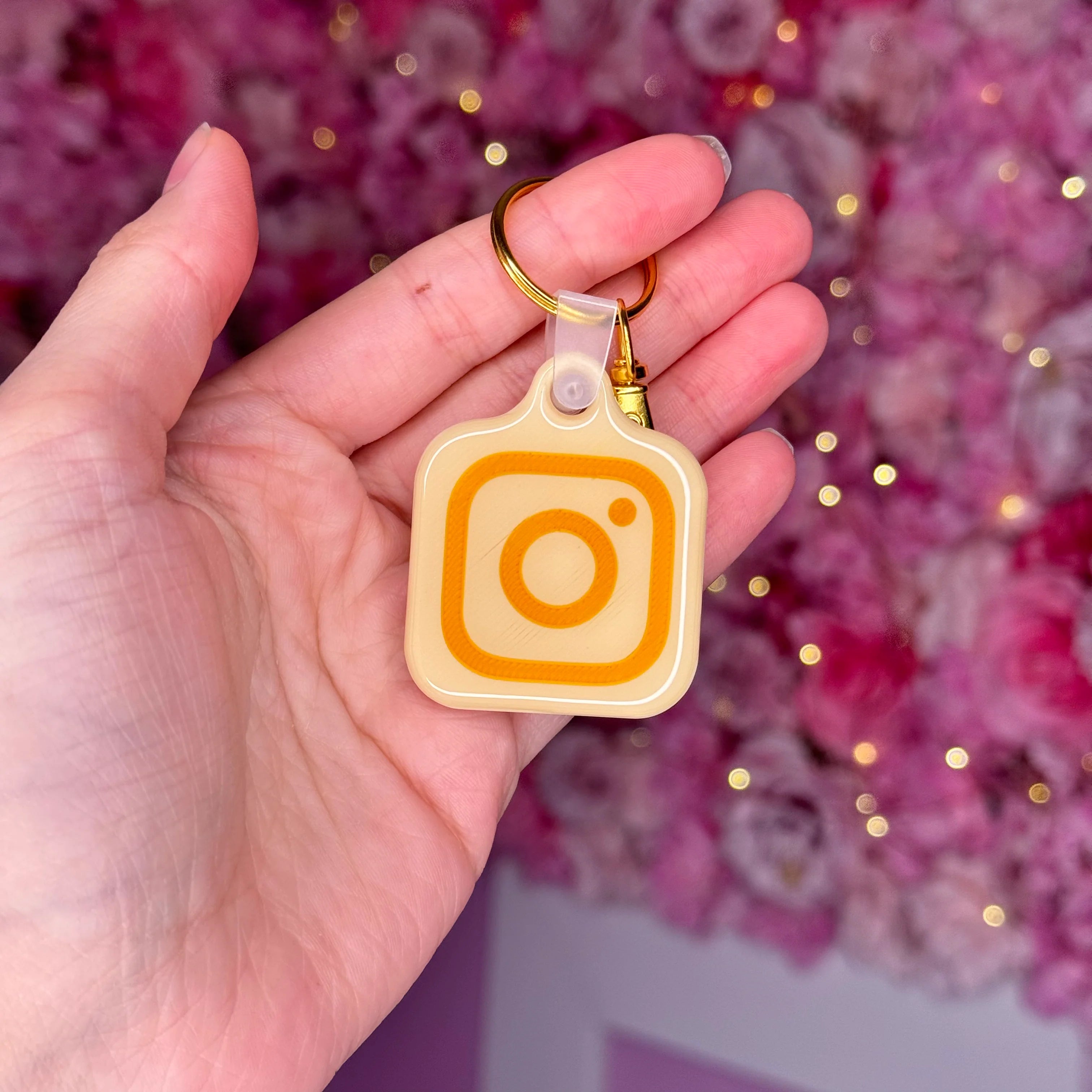 Porte-clés Instagram intelligent