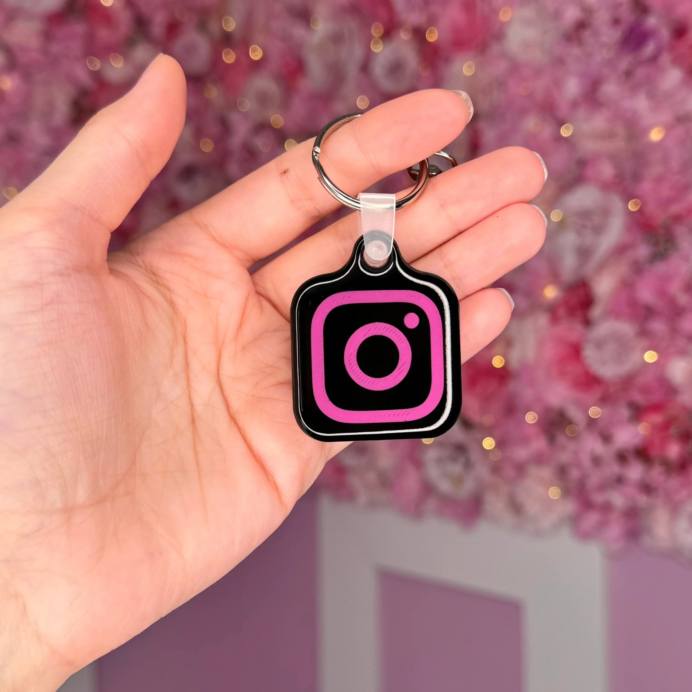 Porte-clés Instagram intelligent