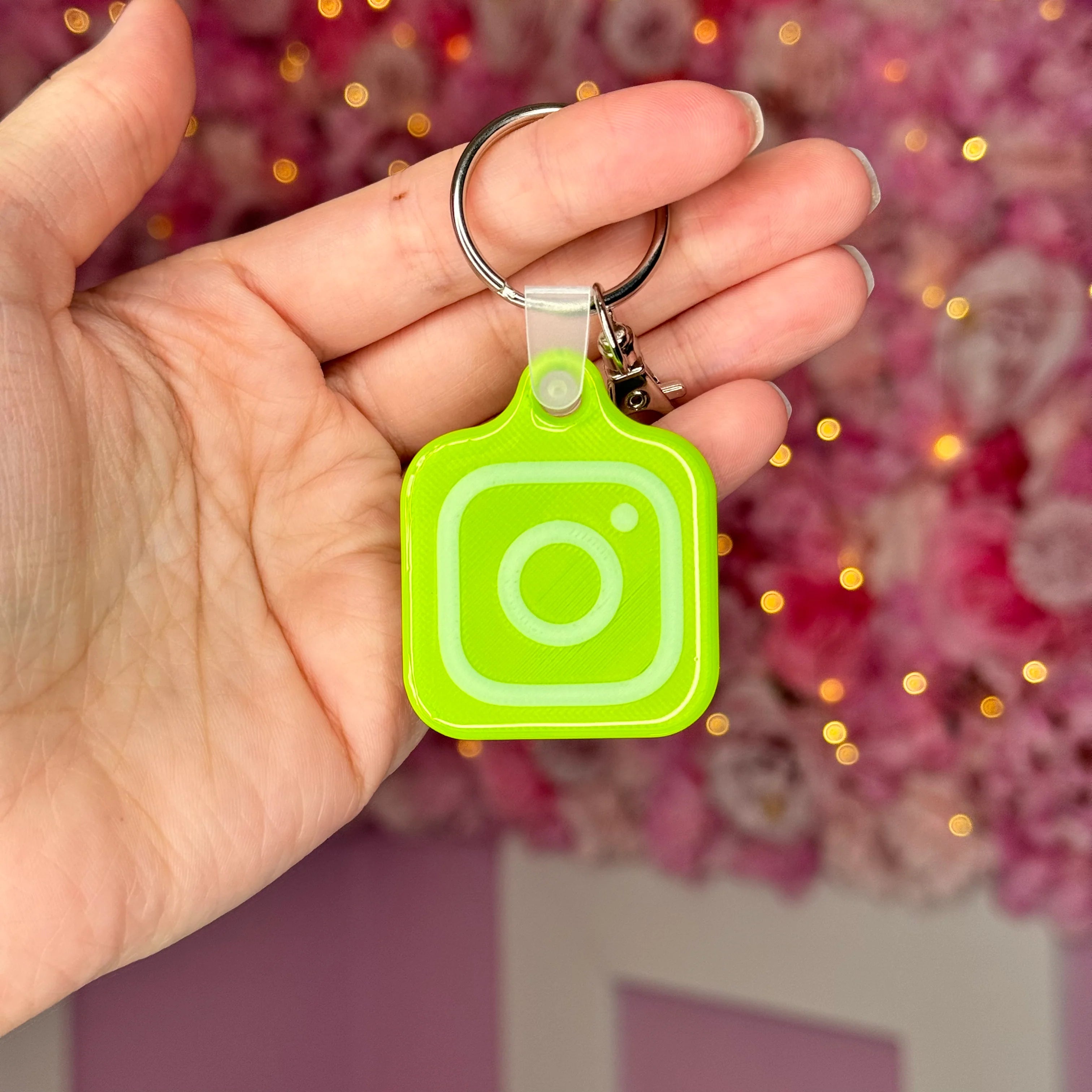 Porte-clés Instagram intelligent