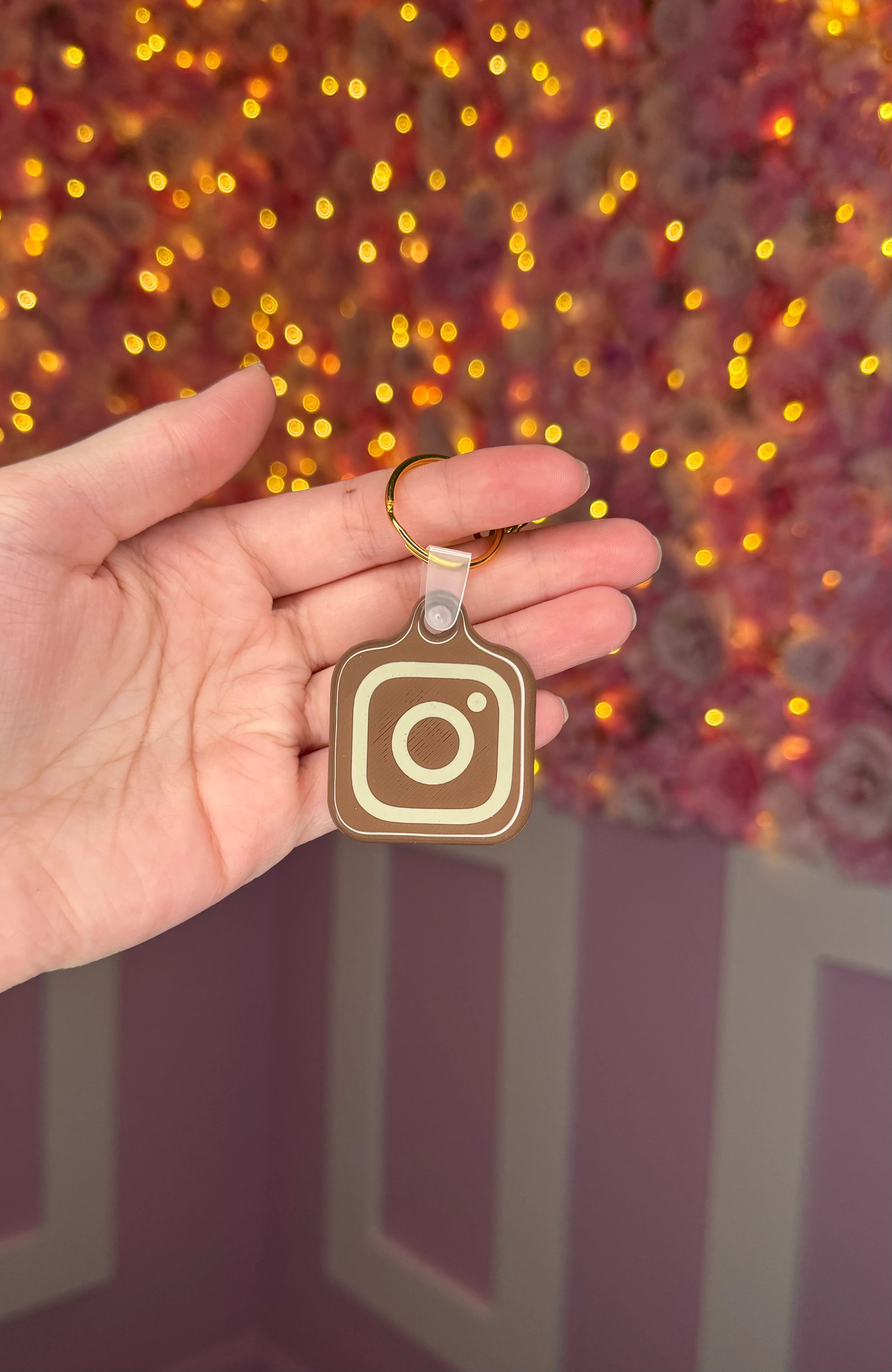 Porte-clés Instagram intelligent