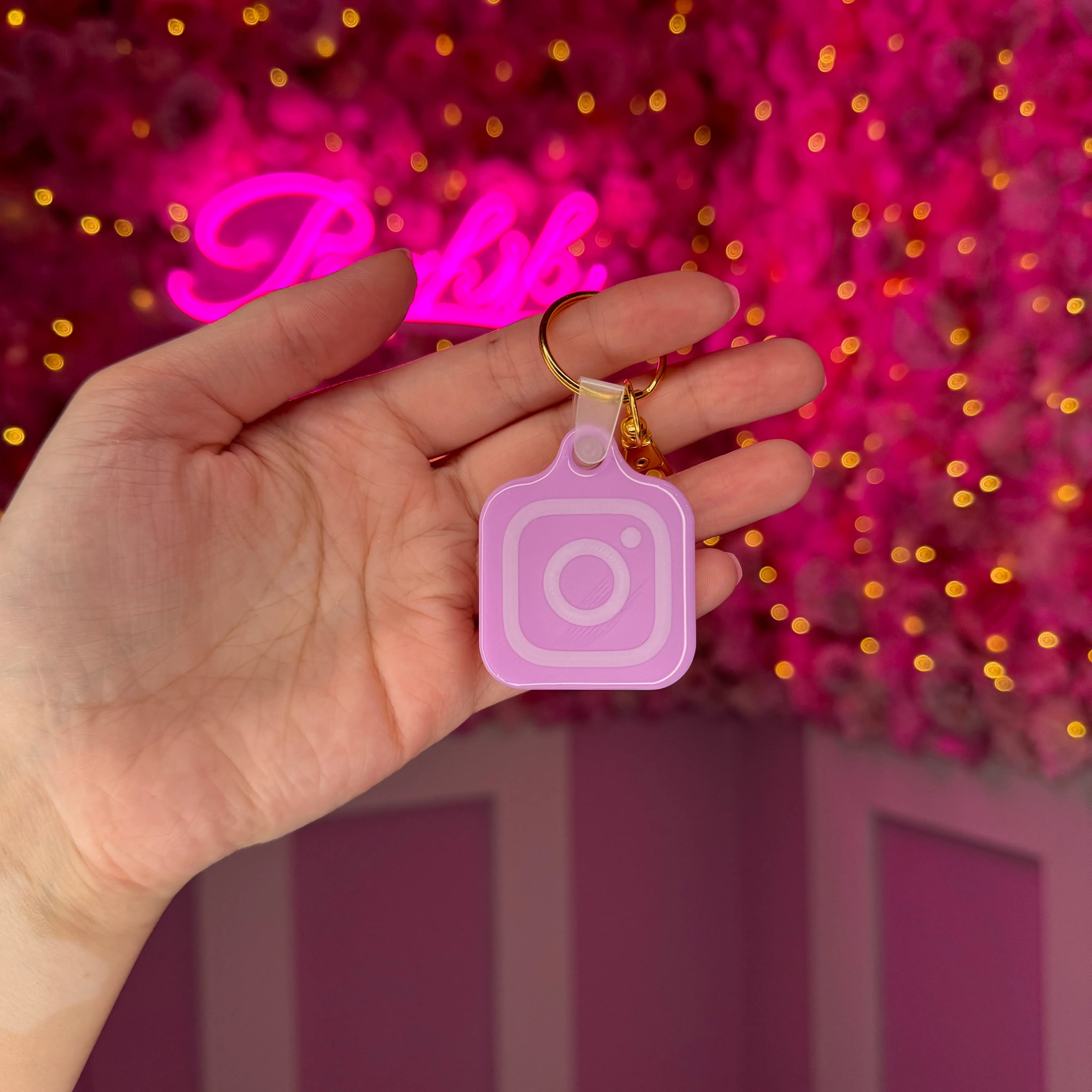 Porte-clés Instagram intelligent