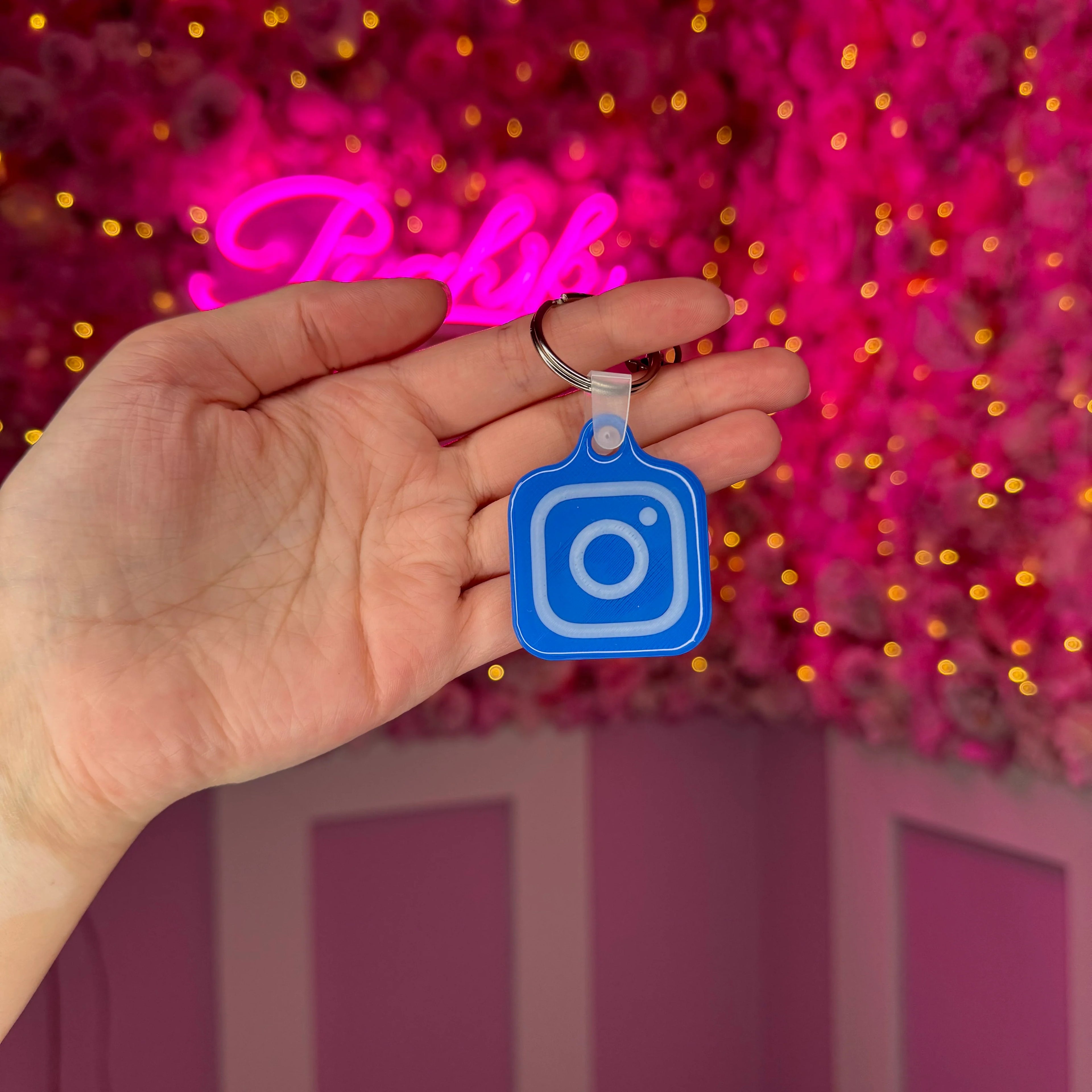 Porte-clés Instagram intelligent