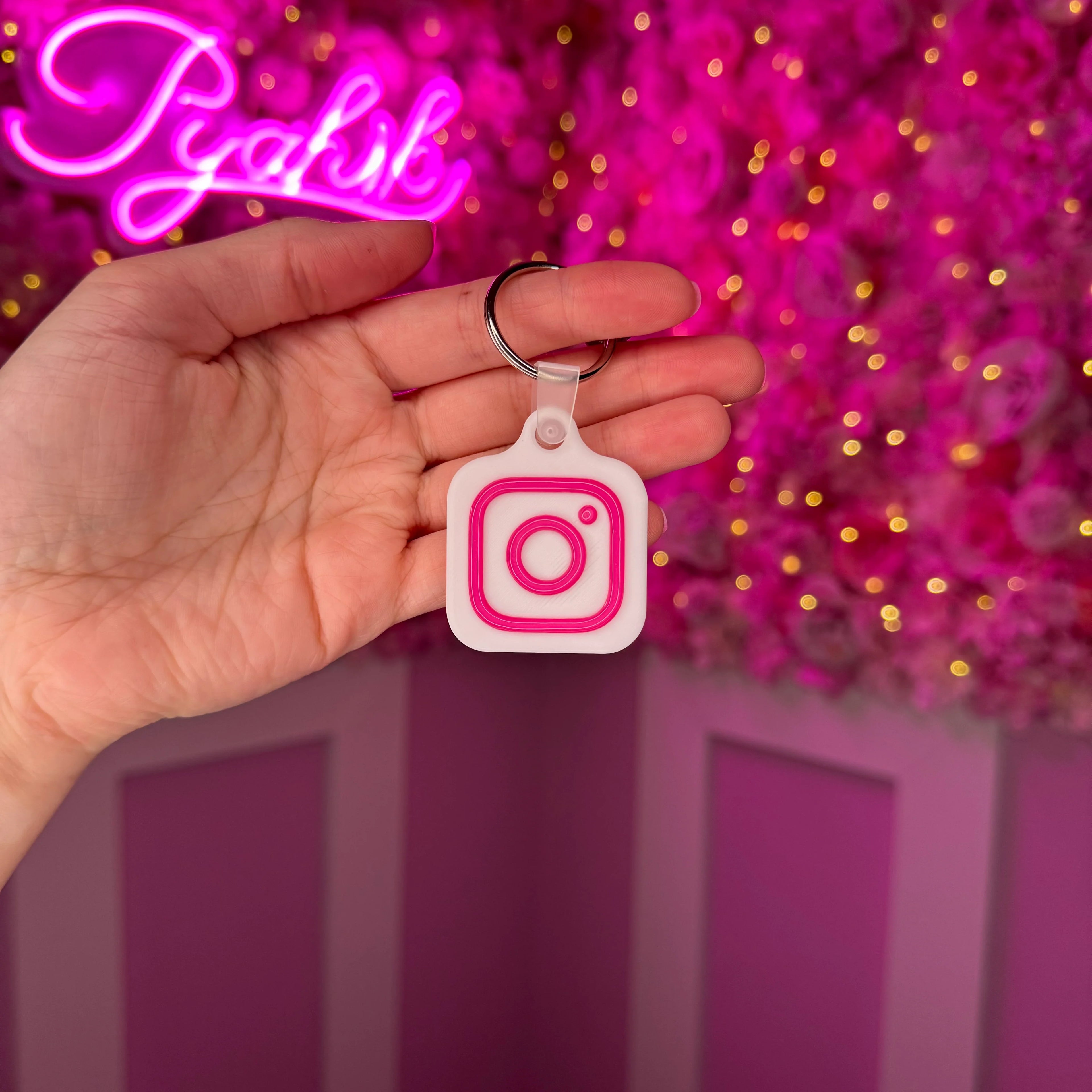 Porte-clés Instagram intelligent