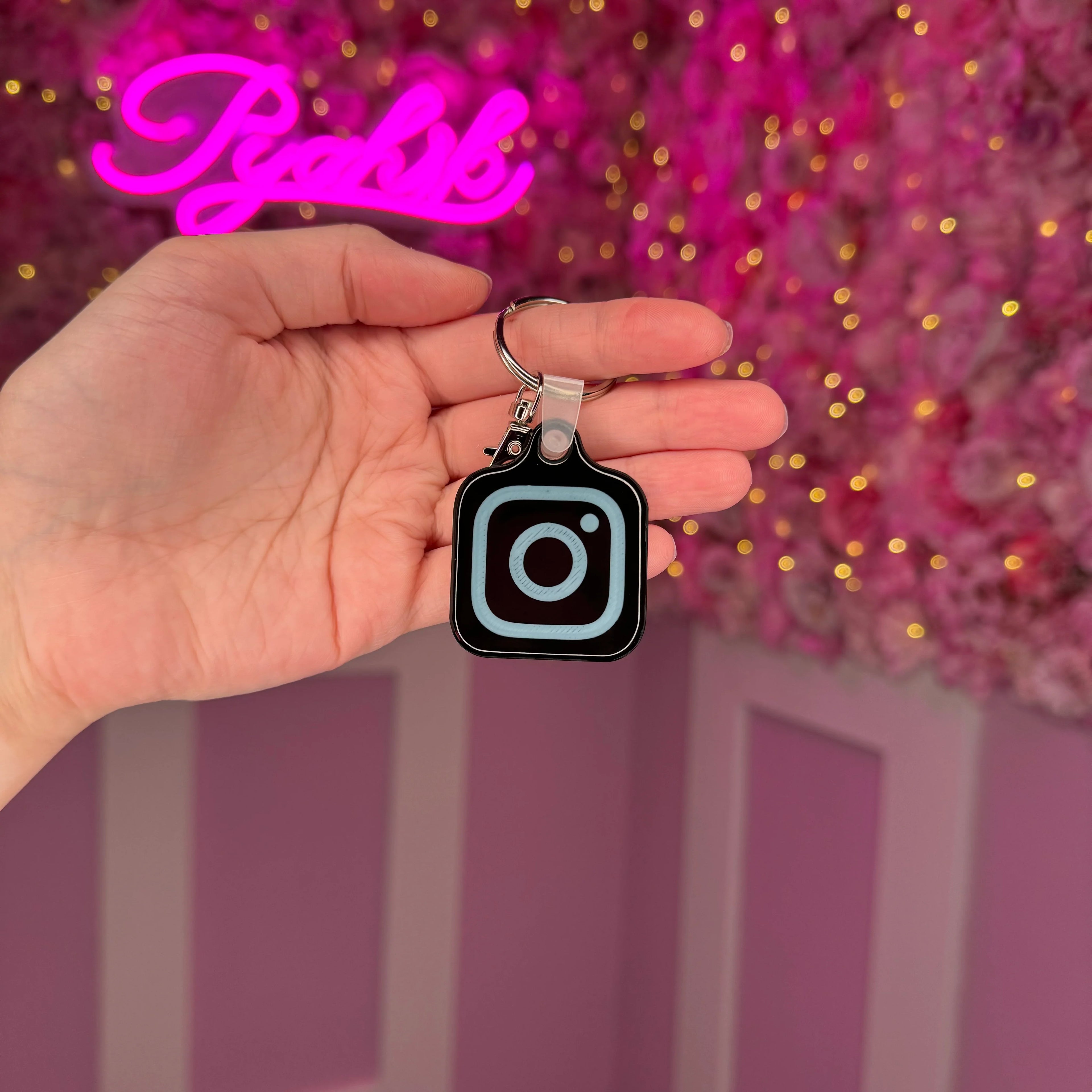 Porte-clés Instagram intelligent