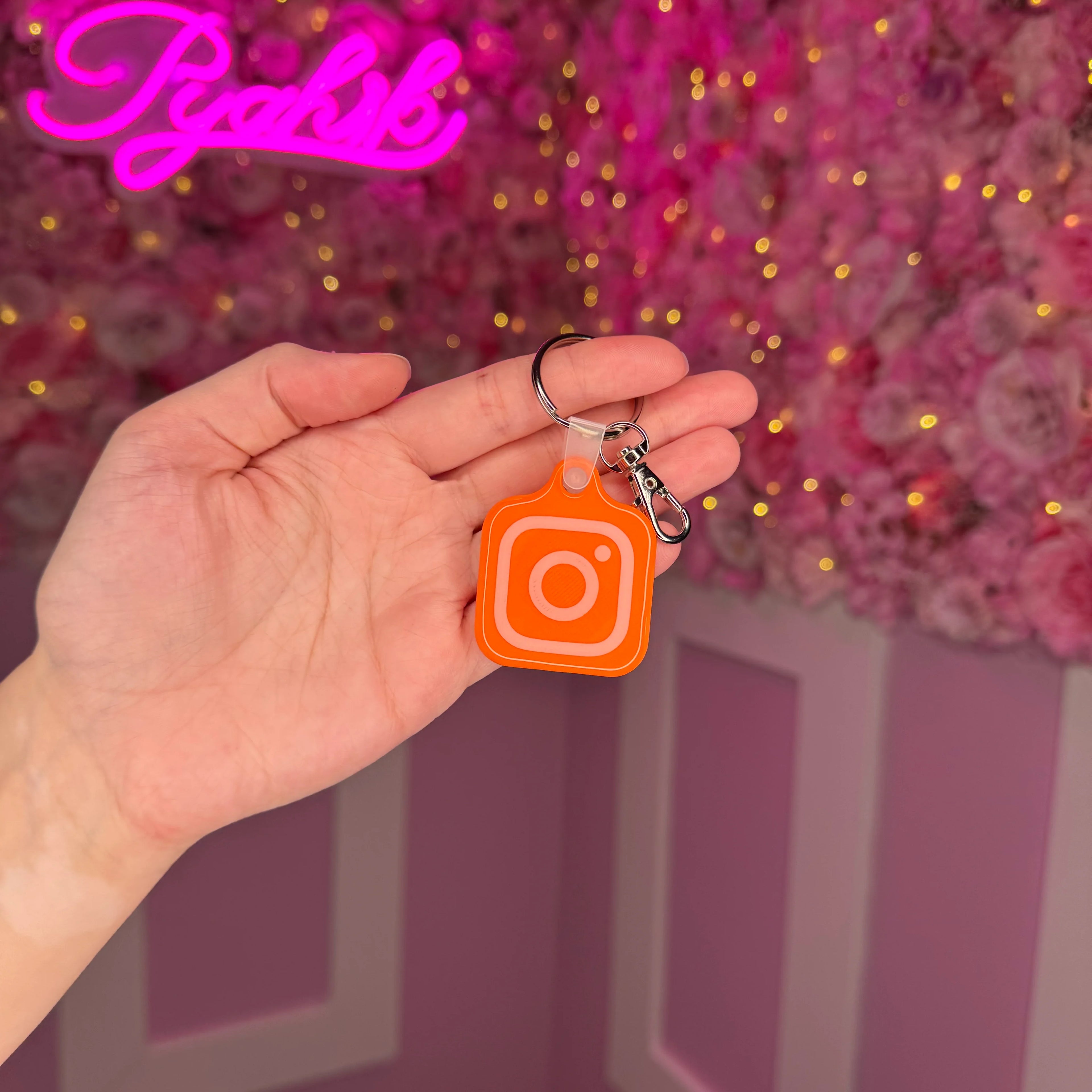 Porte-clés Instagram intelligent